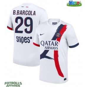 Paris Saint-Germain Bradley Barcola #29 Bortatröja 2025-26 Kortärmad